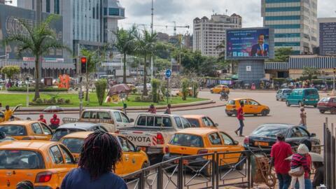 Vue sur Yaoundé, la capitale du Cameroun, le 12 septembre 2025.