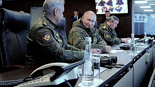 Putin attends military exercises in Russia's Far East