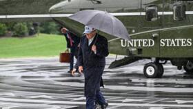 US President Donald Trump returning to the White House after a trip to Tennessee, September 26, 2026