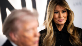 Melania and Donald Trump