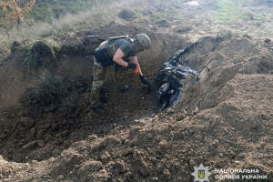 Поблизу Прилук знайшли нерозірвану бойову частину російської ракети