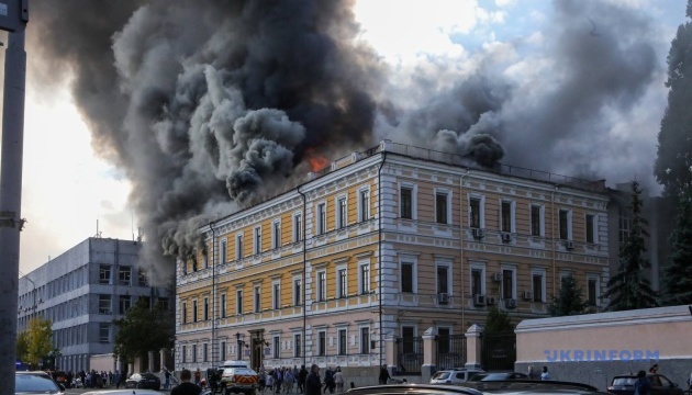 Будівлю президії НАН законсервують через пошкодження 40% площі
