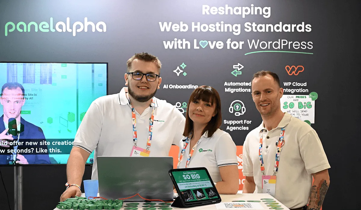 PanelAlpha team at WordCamp Europe 2025