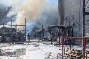 У двох районах Києва ліквідували пожежі після російських атак