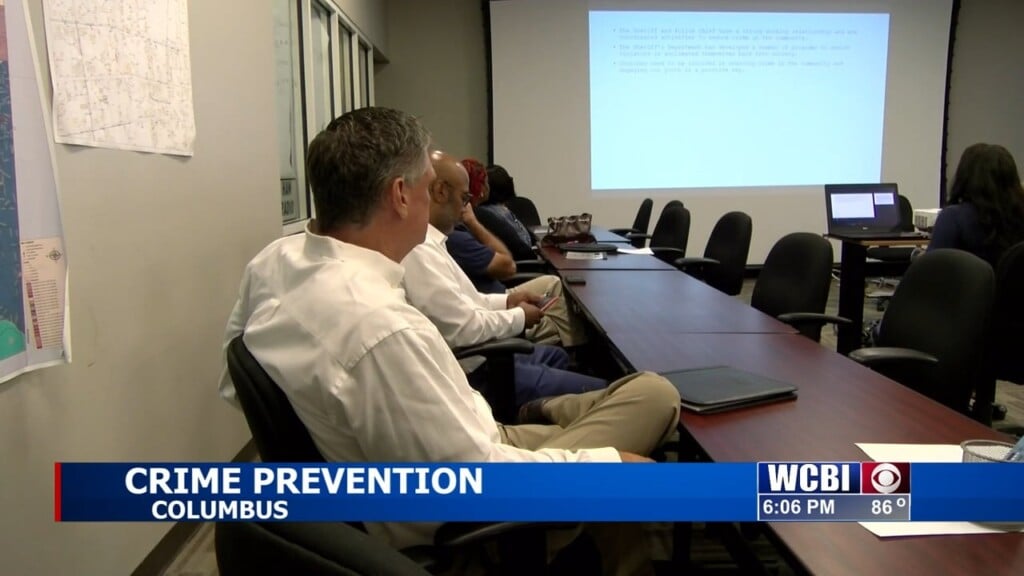 Lowndes County Officials Host 2nd Crime Prevention Task Force Meeting