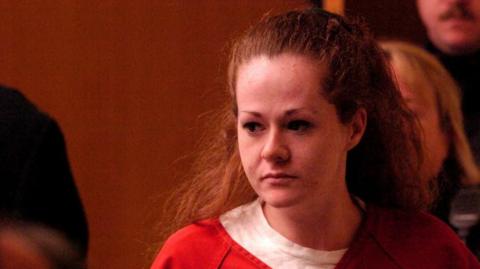 Christa Pike photographed in court in Tennessee