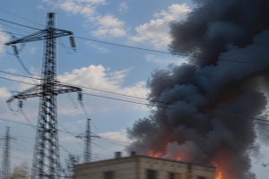 Загарбники атакували два енергооб'єкти на Дніпропетровщині 