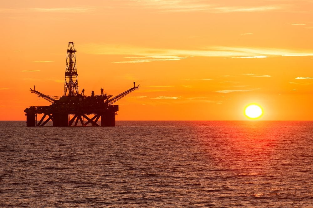 offshore oil rig