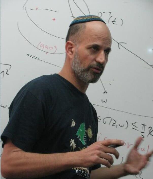 פרופ' נבו שחר מאוניברסיטת בר אילן החשוד בתכנון פיגועים נגד ערבים