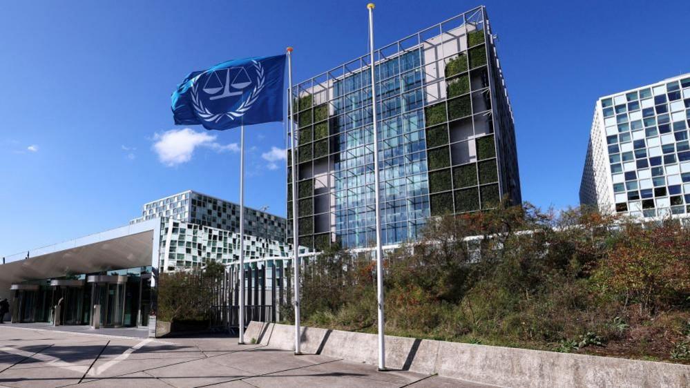 Exterior view of the International Criminal Court