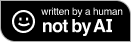 No AI was used in the making of this site