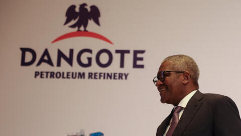 Aliko Dangote, l'industriel et l'homme le plus riche d'Afrique, présente la prochaine introduction en bourse de son entreprise pétrolière, le 7 septembre 2026 à Abuja.