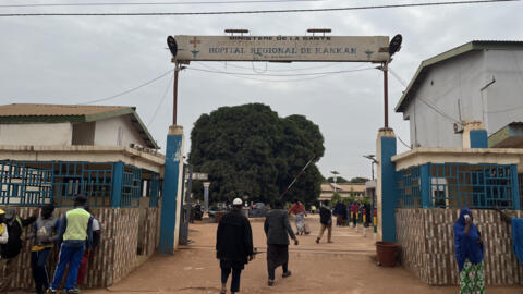 L'hôpital régional de Kankan, en Guinée.