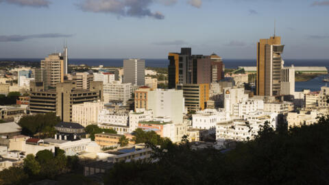 Vue de Port-Louis, la capitale de l'île Maurice. (Image d'illustration)