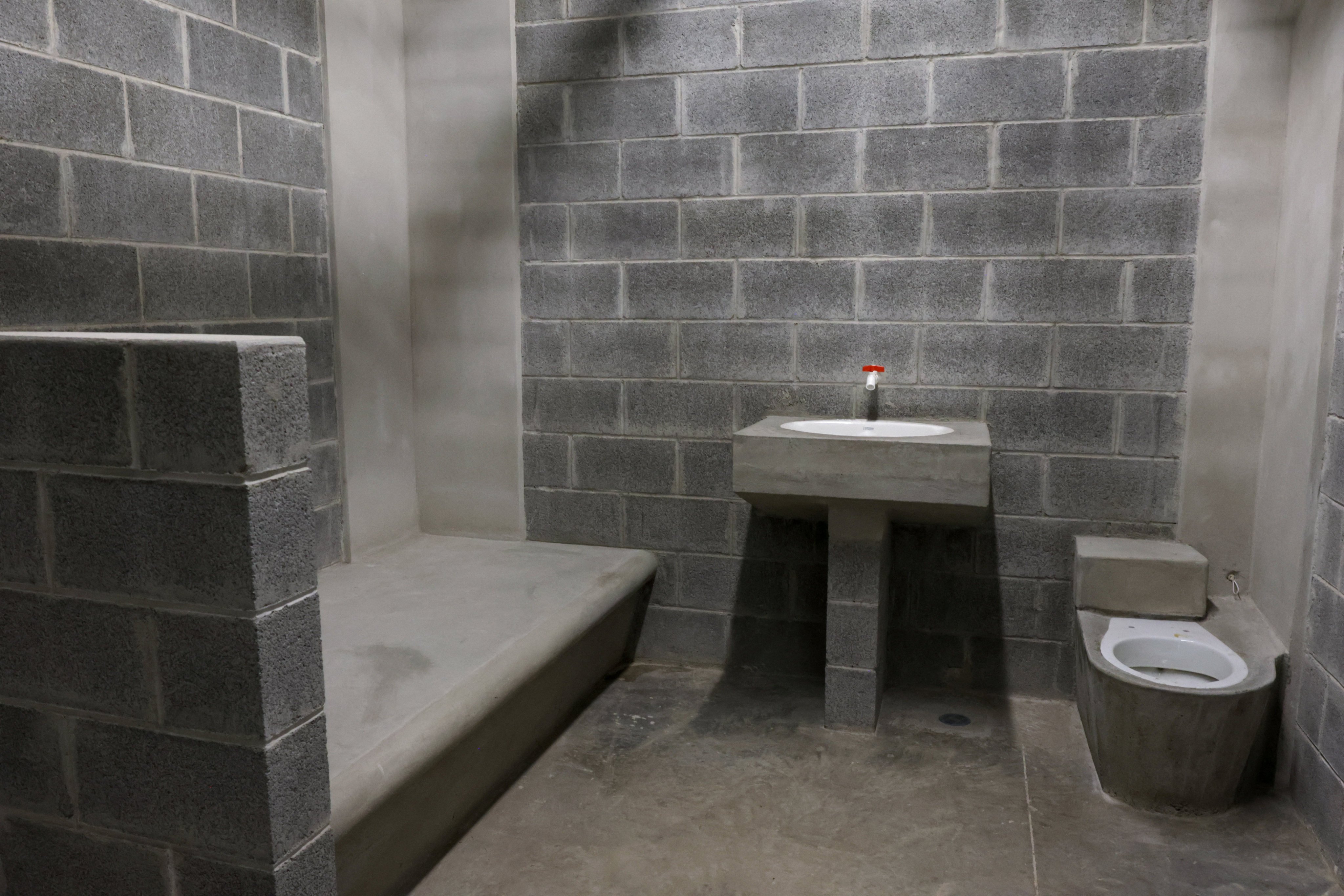 A cell in the new facility. Photo: Reuters