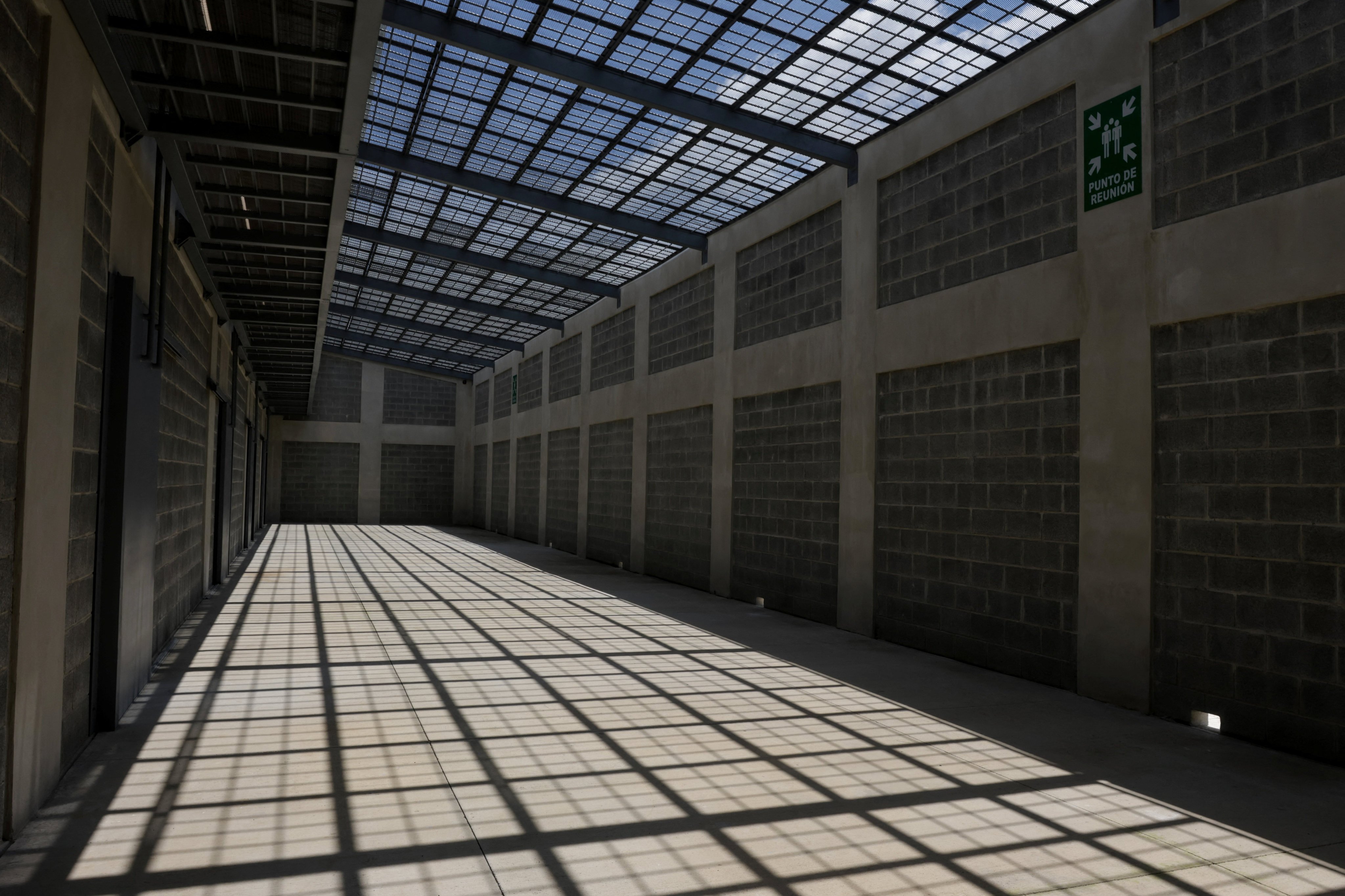 Inside the new maximum-security prison. Photo: Reuters