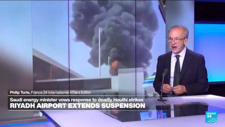 Saudi Arabia extends Riyadh aiport suspension, vows deadly response to Houthis strikes
