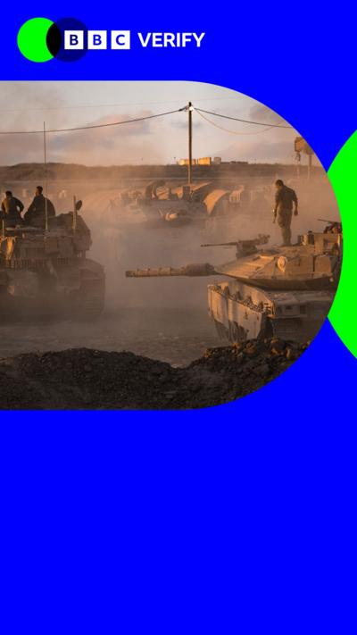 Graphicised image of military  tanks