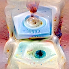 mixed5a:400, 2026 settings: a boxy screen-like device with a round lens