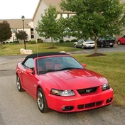 red convertible