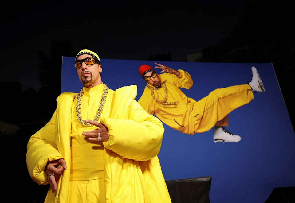 Director and cast member Sacha Baron Cohen, dressed as his character 'Ali G ', attends the world premiere of the film