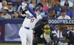 Ohtani's long-awaited homer in vain as Dodgers exit NLCS