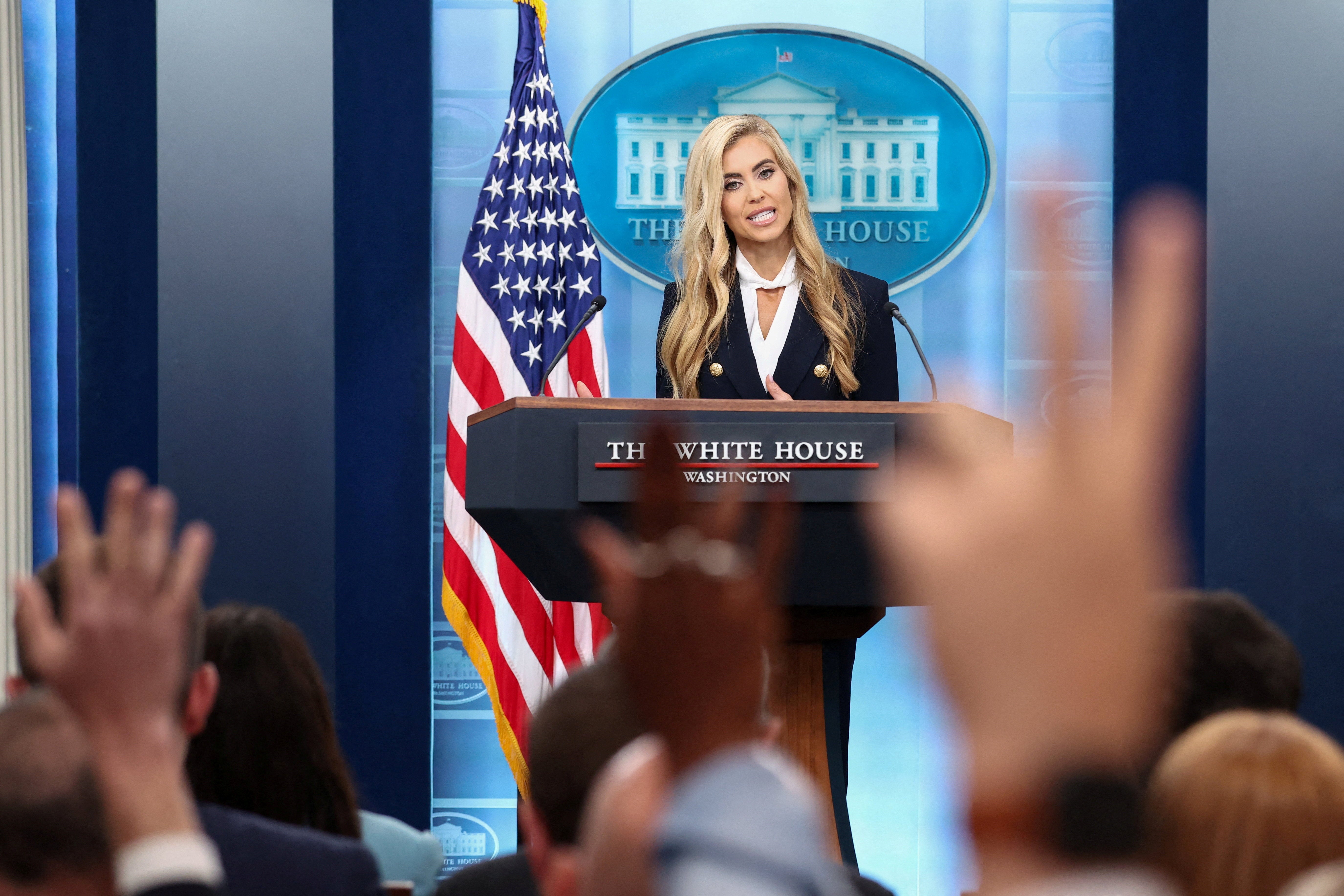 Zacharia, who touted herself as an attorney before landing the press secretary gig, was interviewed by Hannity after admitting she never passed the bar, which she revealed to another right-wing-friendly podcast