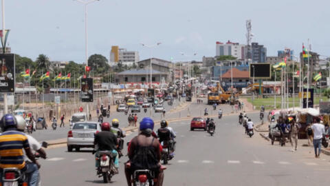 Vue générale de Lomé, Togo