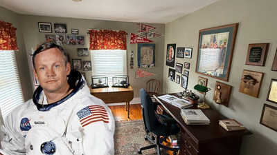 He was 9 when Neil Armstrong walked on the Moon; 57 years later, retired pilot Ken Schreiber has spent $400,000 to help preserve the astronaut's boyhood home and open it to visitors