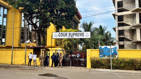 Cour suprême de Conakry, en Guinée.