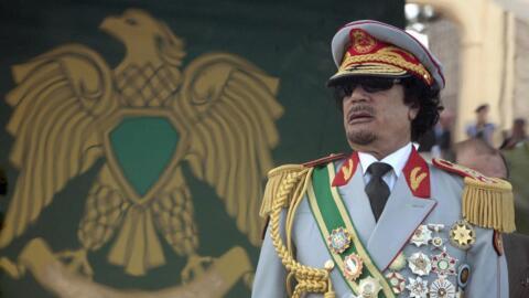 Mouammar Kadhafi, le 1er septembre 2009.