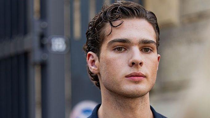 A headshot of Braden Peters, also known as the influencer "Clavicular".