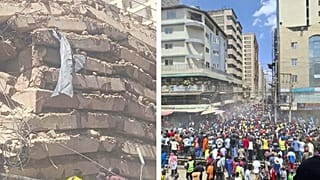 Several feared trapped as multi-storey building collapses in Nairobi