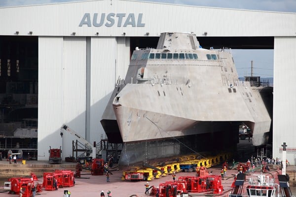 LCS4 shipyard naval shipbuilding coronado