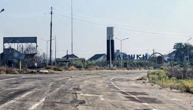 Україна запроваджує режим припинення вогню в районі Олешок із 27 жовтня - Генштаб