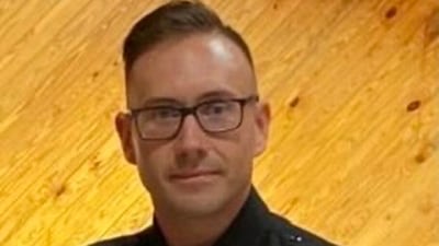 Senatobia police officer, Hunter Foster, fired three shots during a Walmart parking lot confrontation in June which killed 1-year-old Kohen Wiley. (X | @skiistiredasf)
