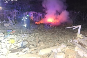 В Оболонському районі Києва ліквідували пожежу після атаки РФ