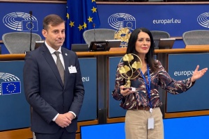 Віцепрезидентка Європарламенту припинила голодування через прогрес у вирішенні гуманітарної кризи в Олешках