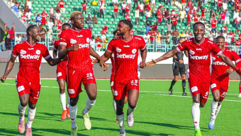 Les joueurs du club de Simba.
